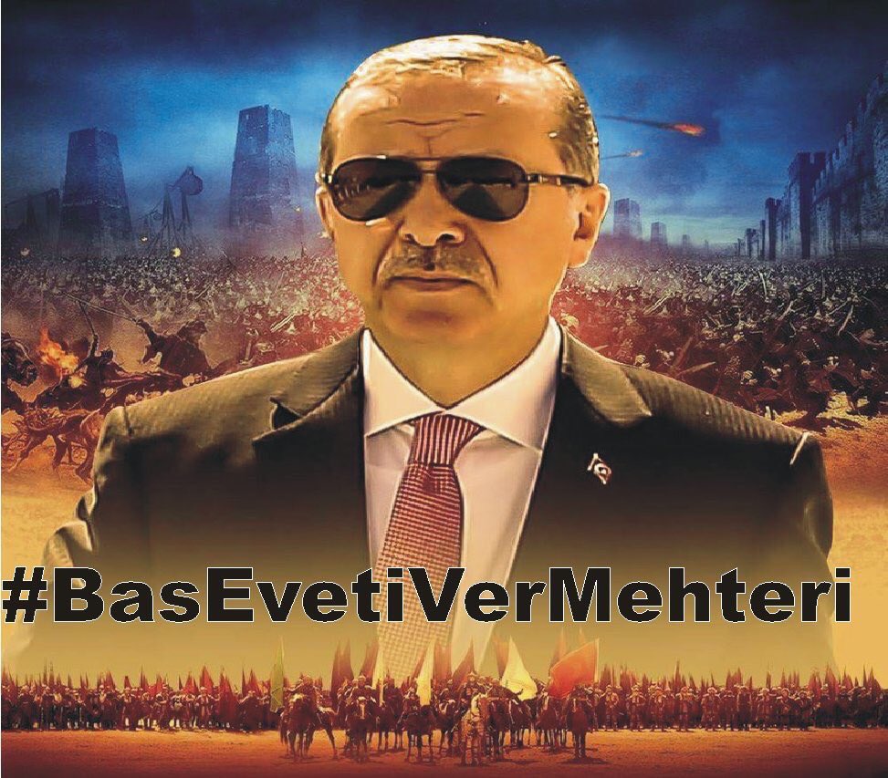 #BasEvetiVerMehteri #Evet #AvrupayıBaşınızaYıkarız #HaddiniziBildirmekİçin #KararımızEvet #Aktakip #Türkiye #CumhurbaşkanıErdoğan