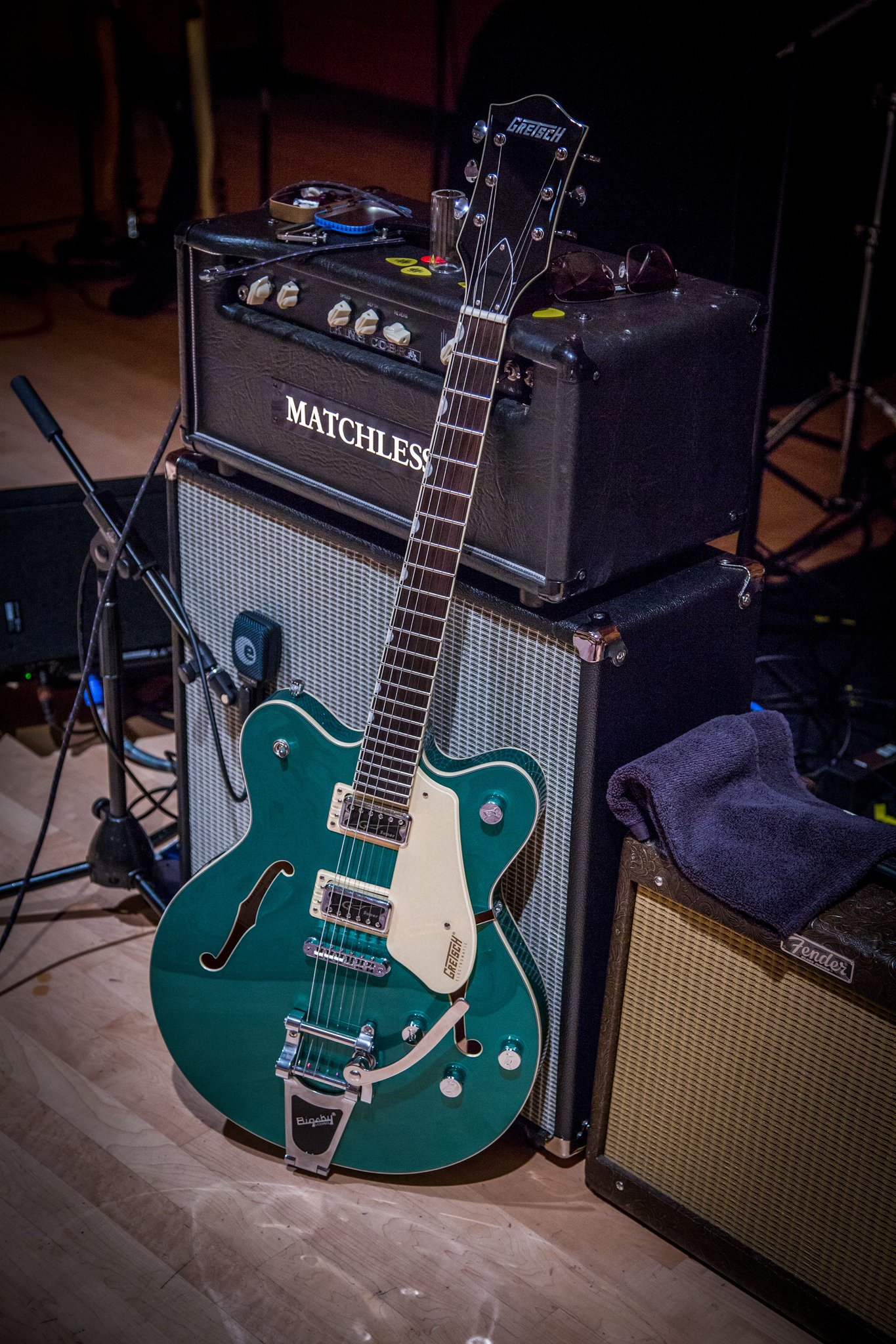 Gretsch g5622t top georgia green