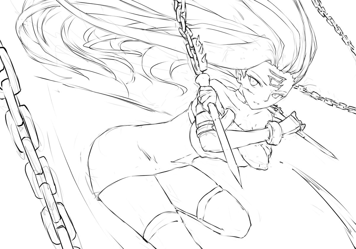 ライダー  下書き
#Fate #ライダー #メドゥーサ 