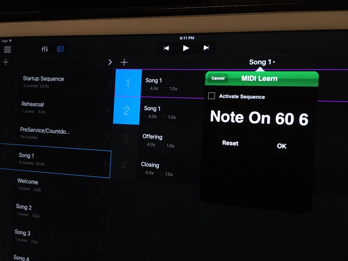 wy_klein's tweet photo. @SyntheFX I am using Audio Midi Setup on Mac. Luminair learns Midi, but forgets it soon as another sequence learns a diff. Midi note. Help! https://t.co/TBhiUkft8J