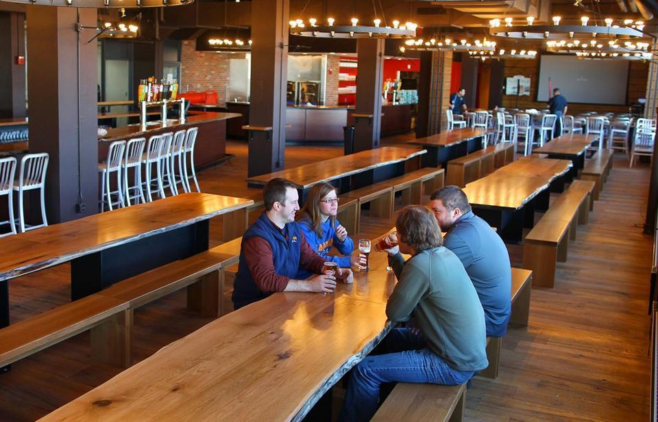 BostonGlobe's tweet photo. Harpoon wants to build an outdoor patio at its South Boston beer hall: https://t.co/ckEbubtZMI https://t.co/vKTfwLIeeF