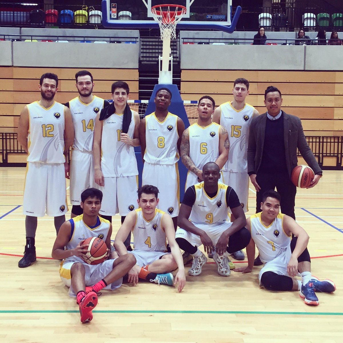 uwsubasketball's tweet photo. Last game of the @BUCSsport league and the Dragons end with a 63-53 W over QMUL! Westminster 1st end with a 7-3 record ๐๐ #StrengthInDragons https://t.co/hYPSPjveH8