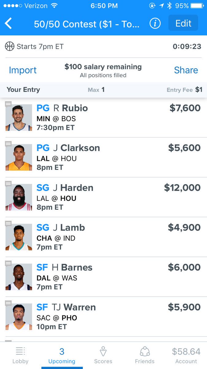 Average_GuyDFS's tweet image. 