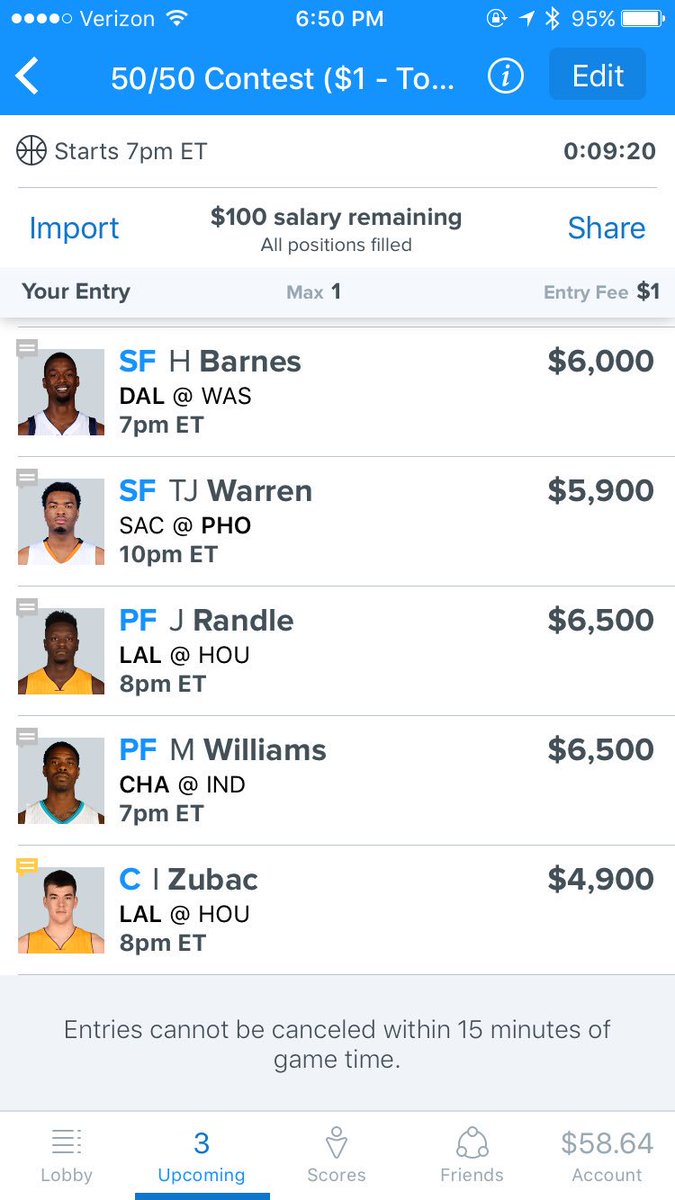 Average_GuyDFS's tweet image. 