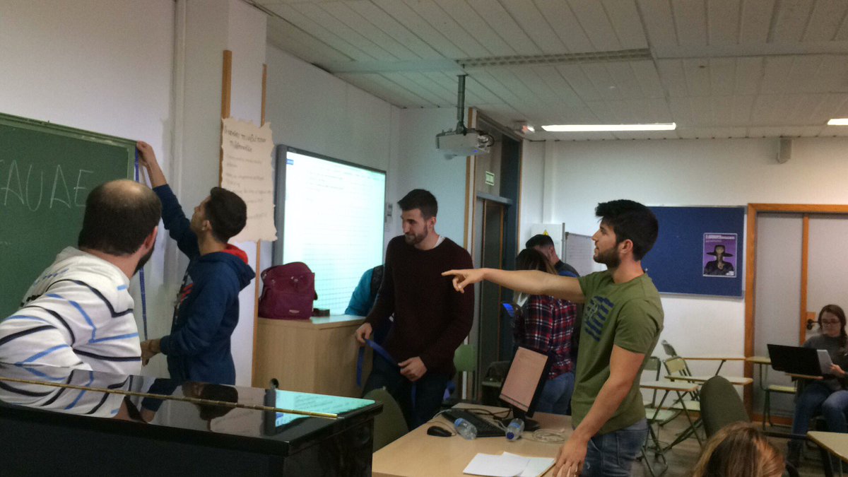 tesancom's tweet photo. De nuevo el taller de estimación en la medida en la UMA https://t.co/VP551bEgI0