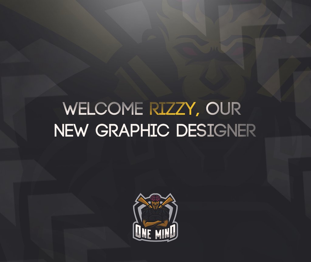 OneMindGG's tweet image. Everybody give a warm #Brainiacs welcome to @RizzyBN as he joins the OneMind Design Team. ♥💛