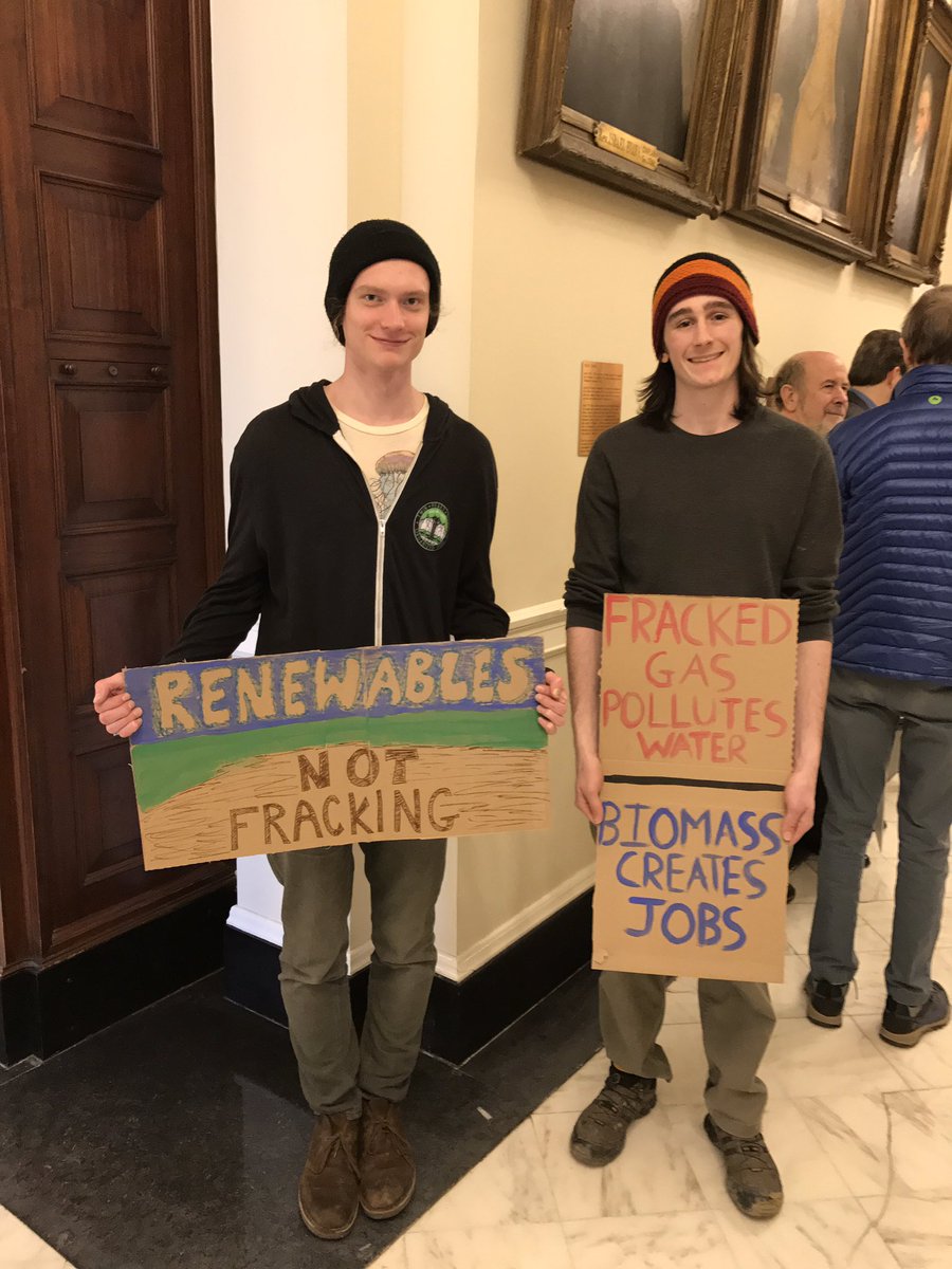 Today I'm rallying at the state house to keep Concord heated by biomass and not fracked gas! #DontFrackOurFuture