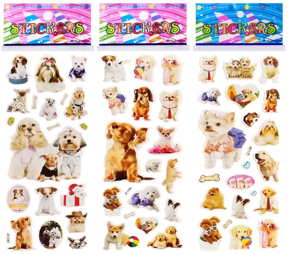 StickersForever's tweet photo. Check out these Dog Puppy Puffy Stickers - Set of 3 Sheets #gifts #scrapbooking #sticker #stickers 
➤ https://t.co/PSfrhT7dIZ
via @outfy https://t.co/pYOY2JIpbx