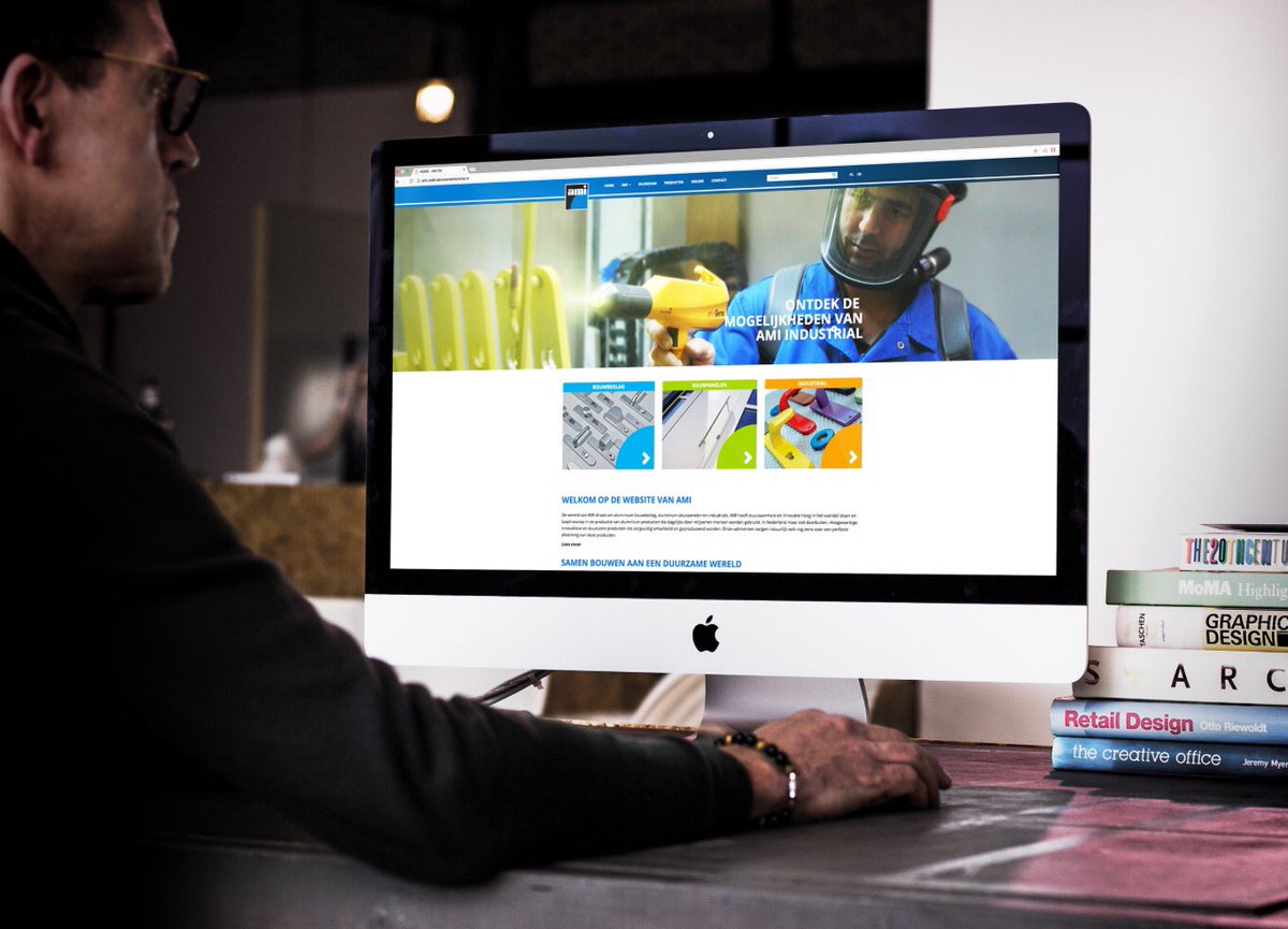 Vandaag officieel in de " lucht " de nieuwe website van AMI. Kijk zelf op ami.nl en maak kennis met dit mooie bedrijf!