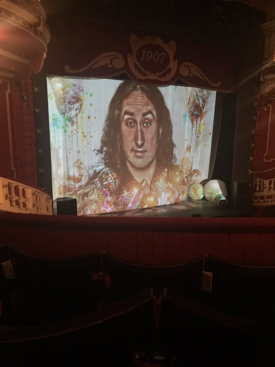 Milloy94's tweet photo. Waiting for @realrossnoble to start at #Sunderlandempire with @bexxaa123 https://t.co/0hBjx2XLE7