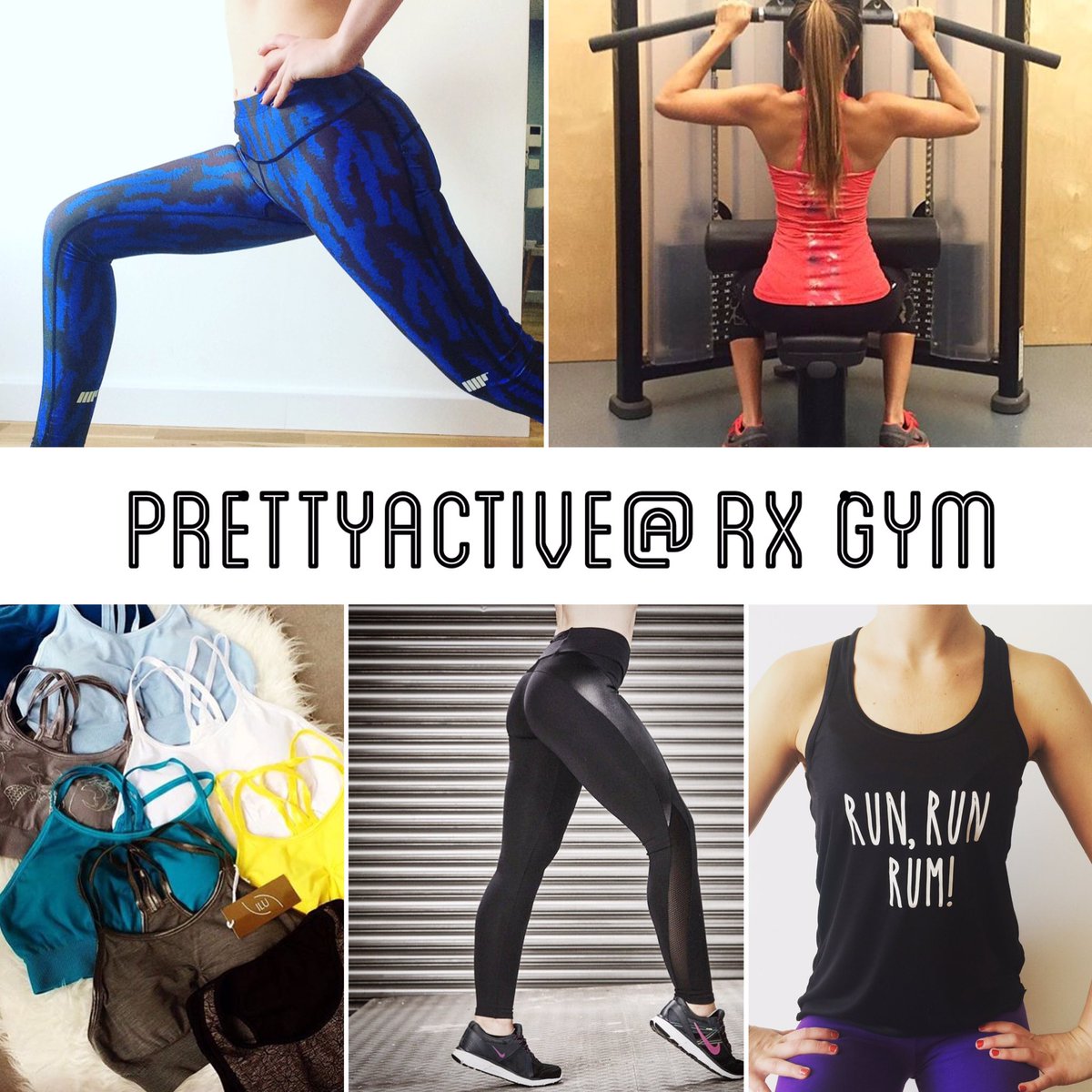 prettyactiveuk's tweet image. Head to @RXgym on Monday 13 March 6pm for the Pretty Active pop up sale of designer activewear #westdidsbury #gymwear
