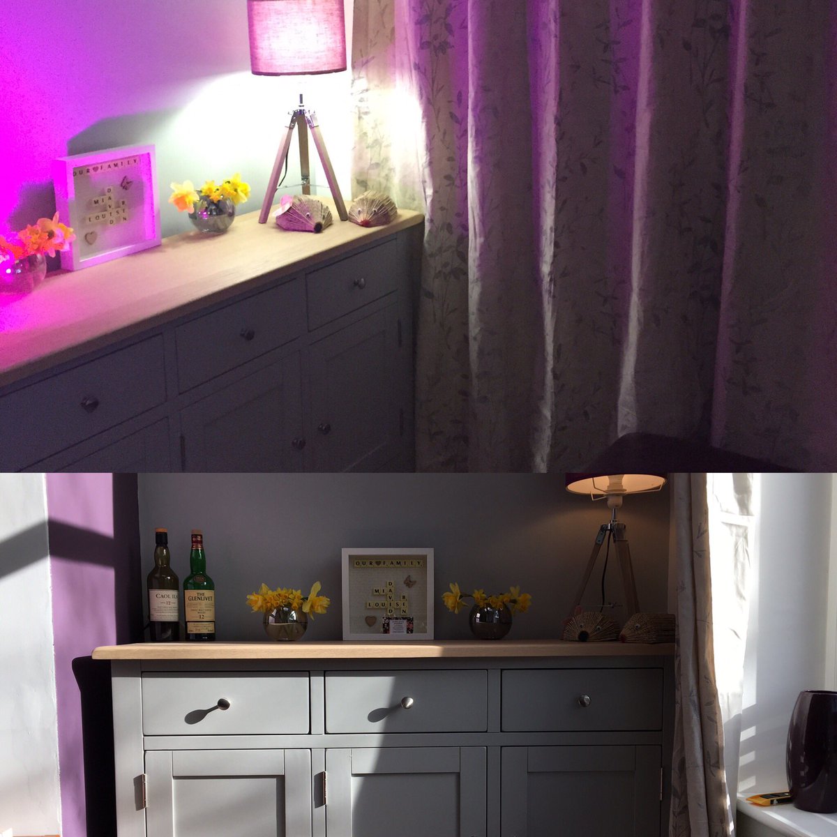lford_louise's tweet photo. @CotswoldCo Loving the last touch to the new room #cotswoldcompany #paintedgrey and @TheRangeUK curtains https://t.co/GPm975dDRp