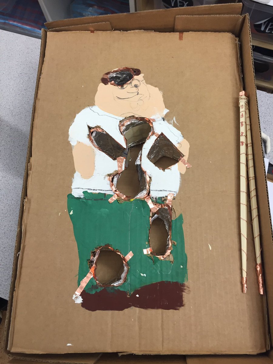 Staci Woodruff (@woodruffs_class) on Twitter photo They did it!!! Working <a href="/makeymakey/">Makey Makey</a> operation game to share their learning about the human body #sd36learn #proudteacher They did it!!! Working <a href="/makeymakey/">Makey Makey</a> operation game to share their learning about the human body #sd36learn #proudteacher