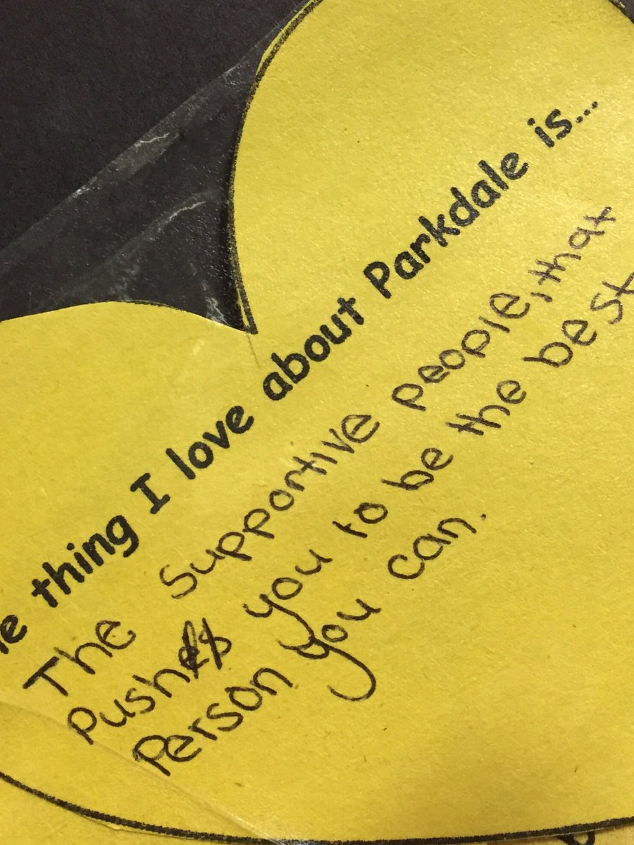 ParkdalePs's tweet photo. Student Wellness Initiative 1: the thing I love about Parkdale @tdsb @janewee48 @RobinPilkey @YouthWellNet https://t.co/y7Od1q7tbG