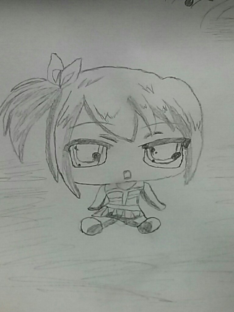 IshDatAsian's tweet image. Drew a new Chibi Character.