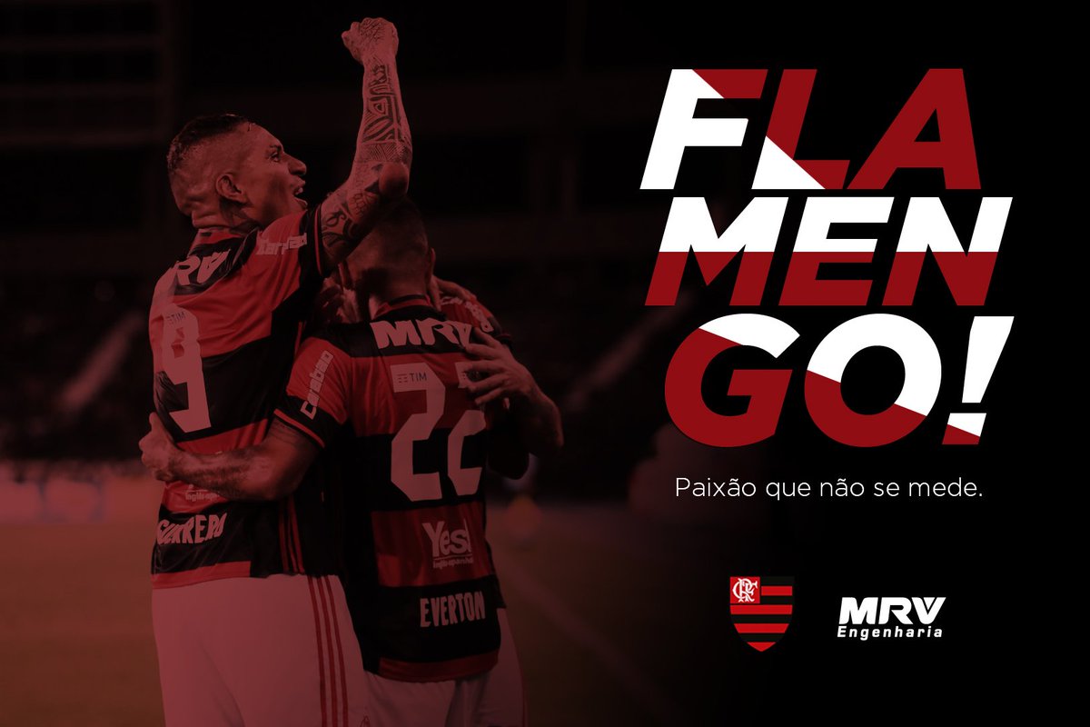 Siga a MRV Engenharia. Patrocinadora oficial do <a href="/Flamengo/">Flamengo</a>!