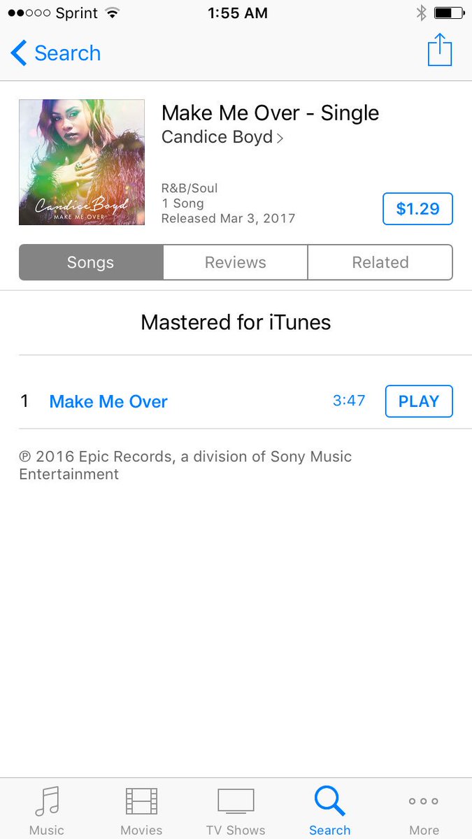 Diezel_26's tweet photo. Go cop dat new @candiceboyd "Make Me Over". Perfect song for International Women's day. #Compound #CompoundU #EPIC https://t.co/HVl5uqkdFR