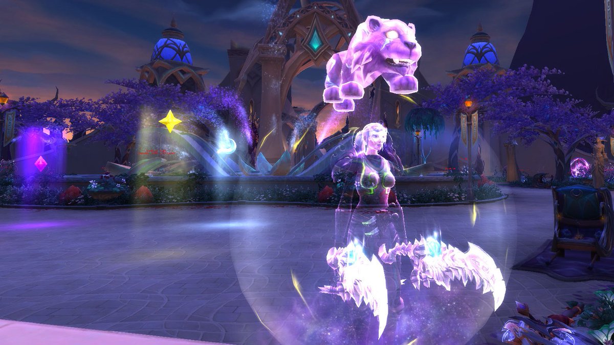 giovappfl's tweet photo. Welcome to the party...my new fwend! <(^^,)> #GuildEssential #SpellbladeAluriel #Brogress @Warcraft https://t.co/8D7l2ZrWBR