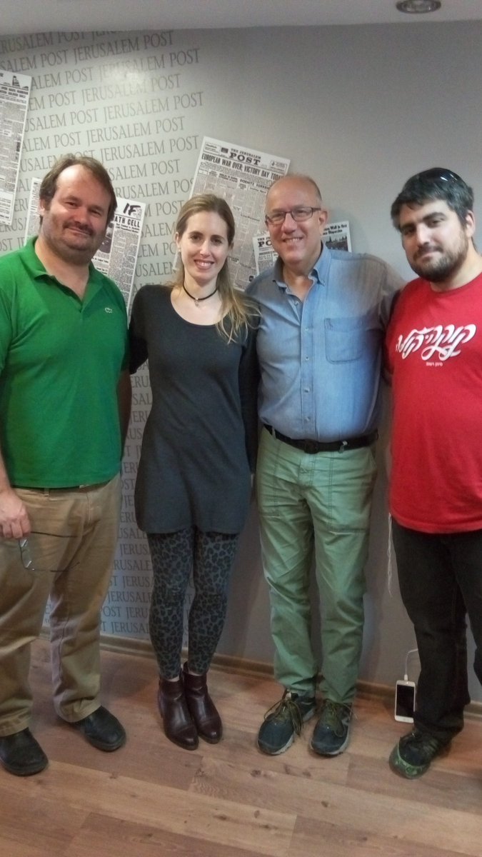 friendsofjacobs's tweet image. Visiting @Jerusalem_Post today with friends @davidbjpost @sfrantzman and Erica S. Jpost article on Jacob Sheep: jpost.com/Metro/Returnin…