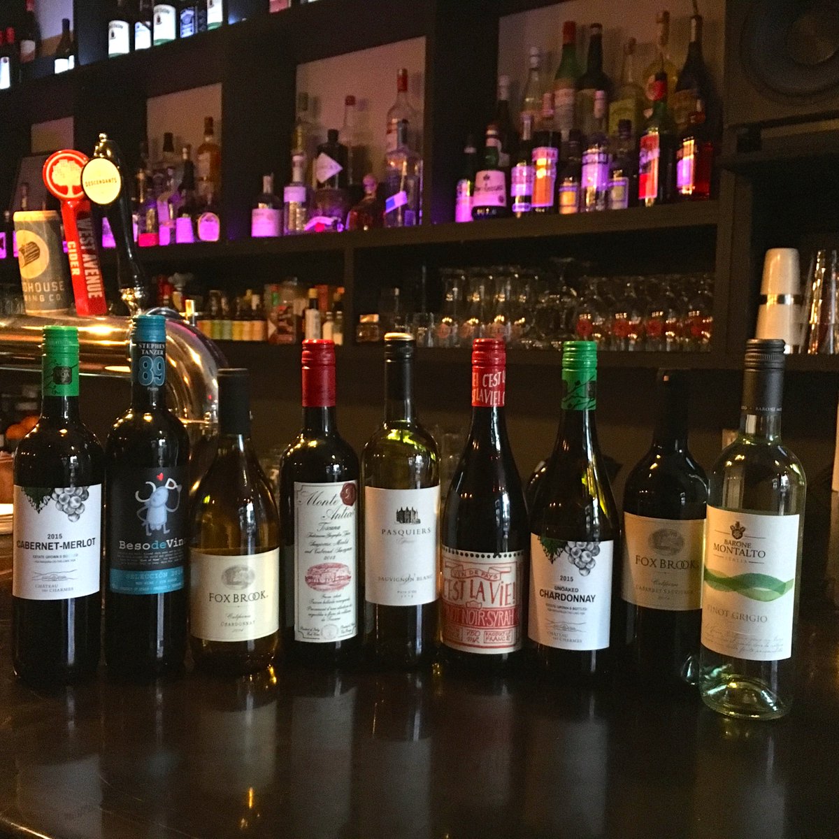 It's #winewednesday!  Come by for 1/2 price bottles off our new wine list, all night long! #comeandgetit #wine