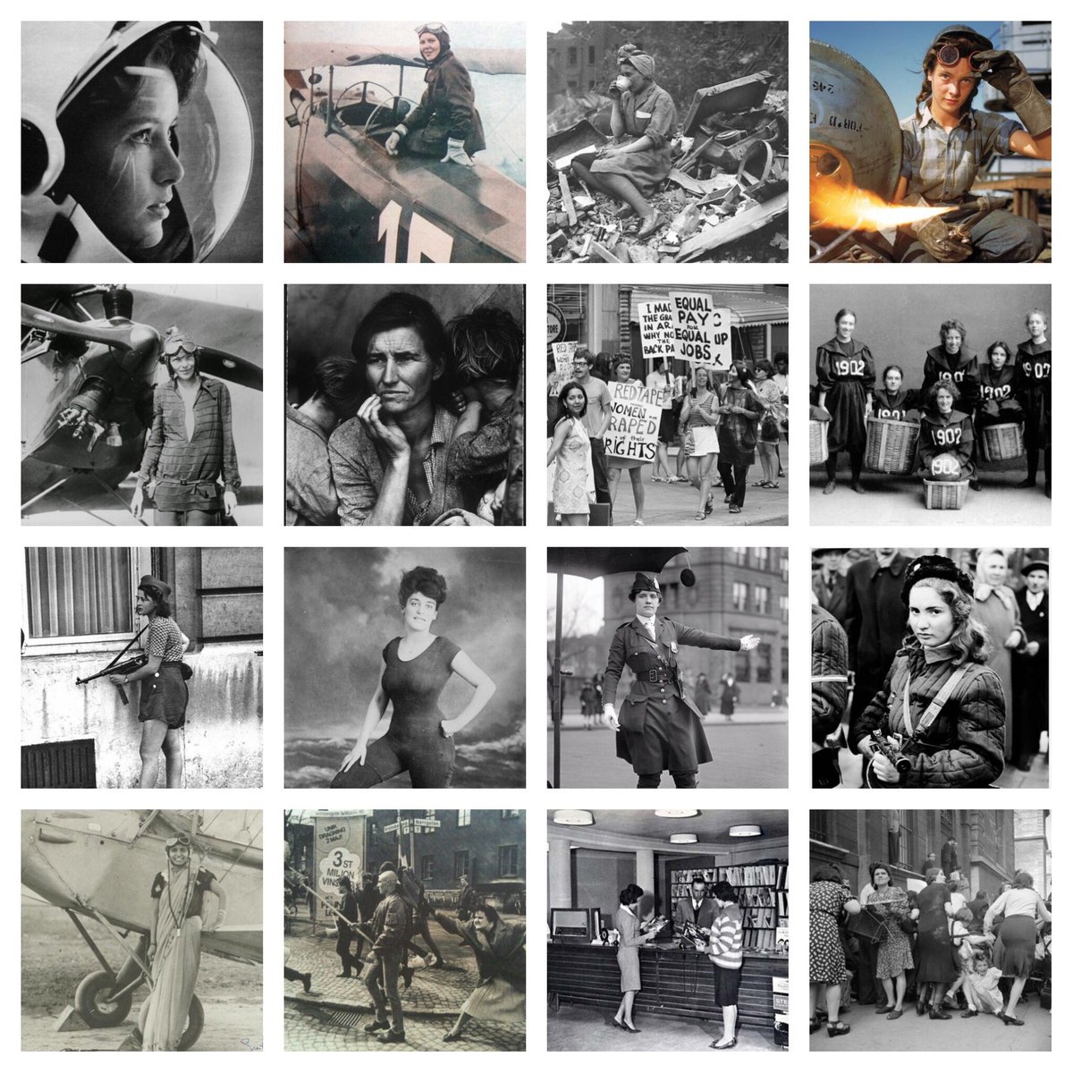 GEFeminin's tweet photo. 40 Portraits de femmes qui ont marqué l'histoire https://t.co/yulxdThSE1 via @Buzzly https://t.co/TUsPRBRUoR