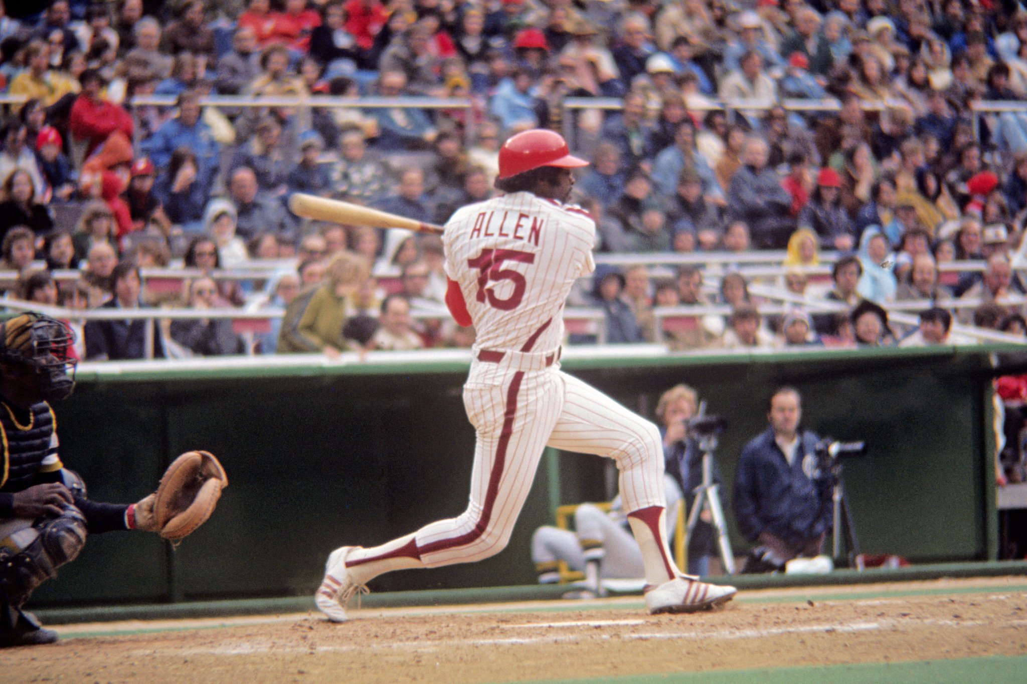 Happy birthday, Dick Allen.  Cake will be gigantic; 75 candles. 