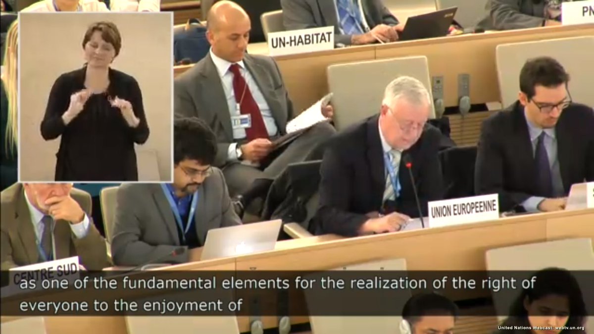 ThiruGeneva's tweet photo. European Union: We recognized the challenges posed by the high cost of innovative medicines #UNSGAccessMeds #hrc34 @helleaagaard @Kathersuch https://t.co/irDkoyaW2R