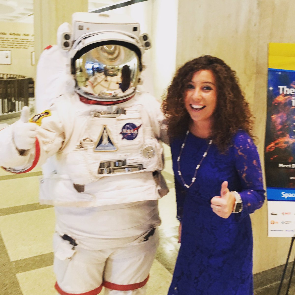 lllenhart's tweet photo. I love #SpaceDay! 👩🏼‍🚀🚀🛰👍🏽 #day2of60 https://t.co/FGL3zHqywd