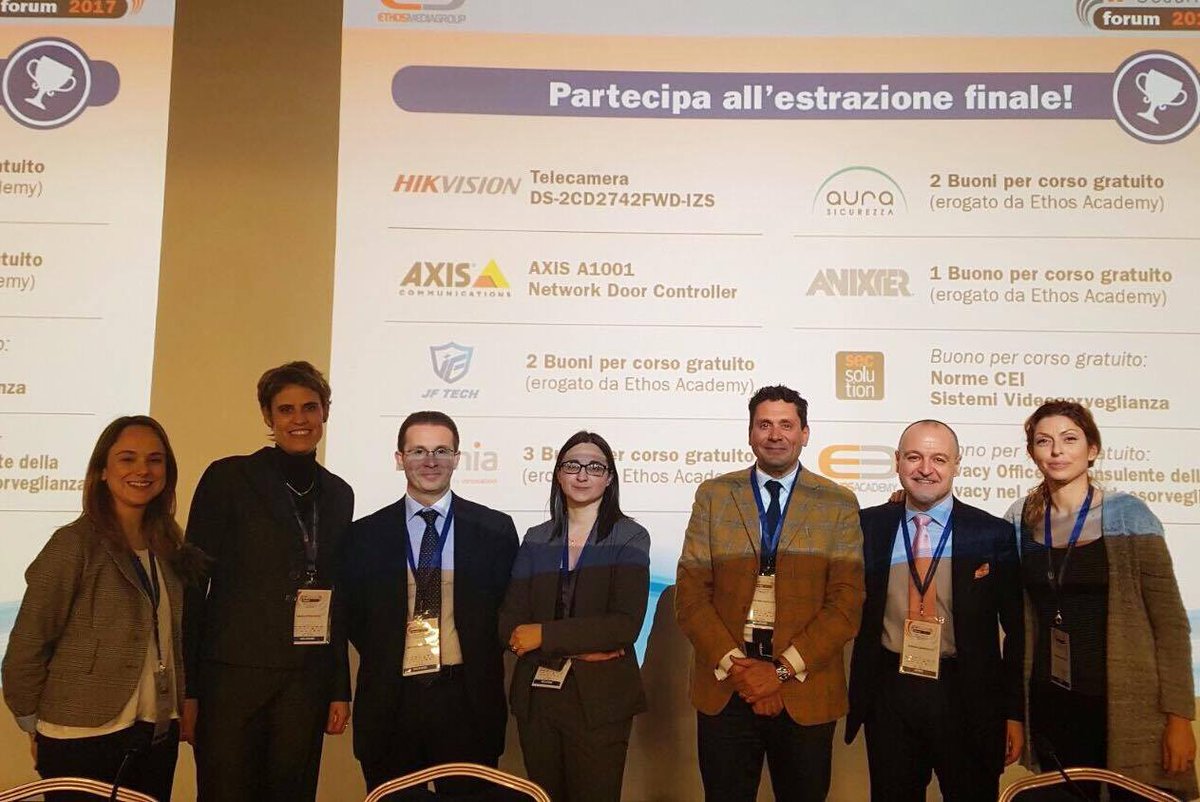 SecSolution's tweet photo. Si conclude qui la diciottesima edizione di #IPSecurityForum. Grazie per averci seguito. Prossima tappa Sud-Italia! https://t.co/rgN7VrJHFN