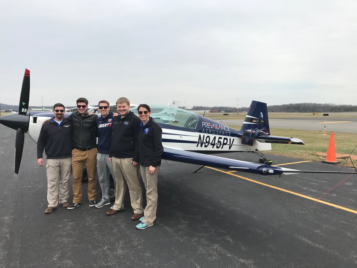 prevailanceaero's tweet photo. @LibertyU students- Joe, Jake, and Bill- complete CFI #spintraining this week! Excellent training, Gentlemen! #avgeek #aero #nextgeneration https://t.co/jyLQDUb7C5