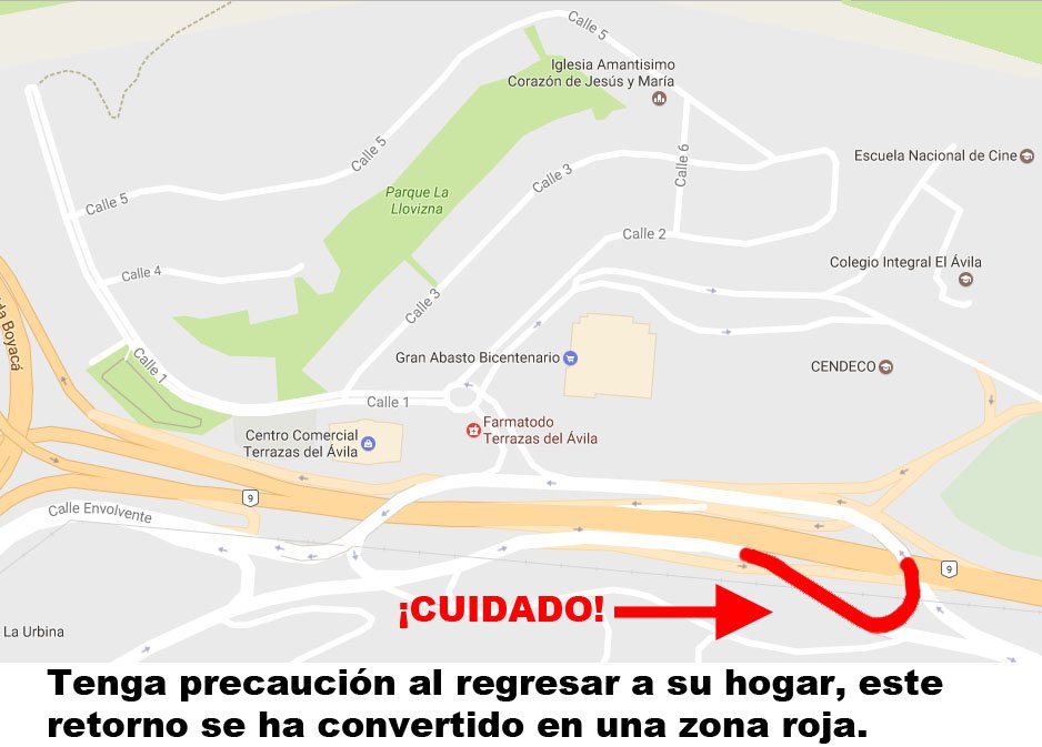 asoteainforma's tweet image. Queremos alertar a la comunidad sobre este punto vial, donde han ocurrido secuestros e intentos de secuestros hace poco @Polisucreoficia
