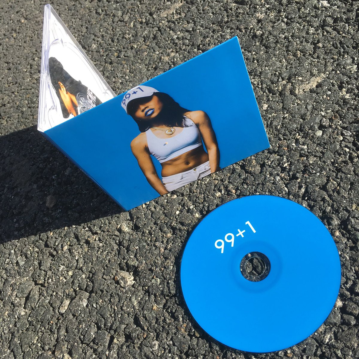 Press4Less's tweet image. Full color digipak for @therealscribe "99+1"