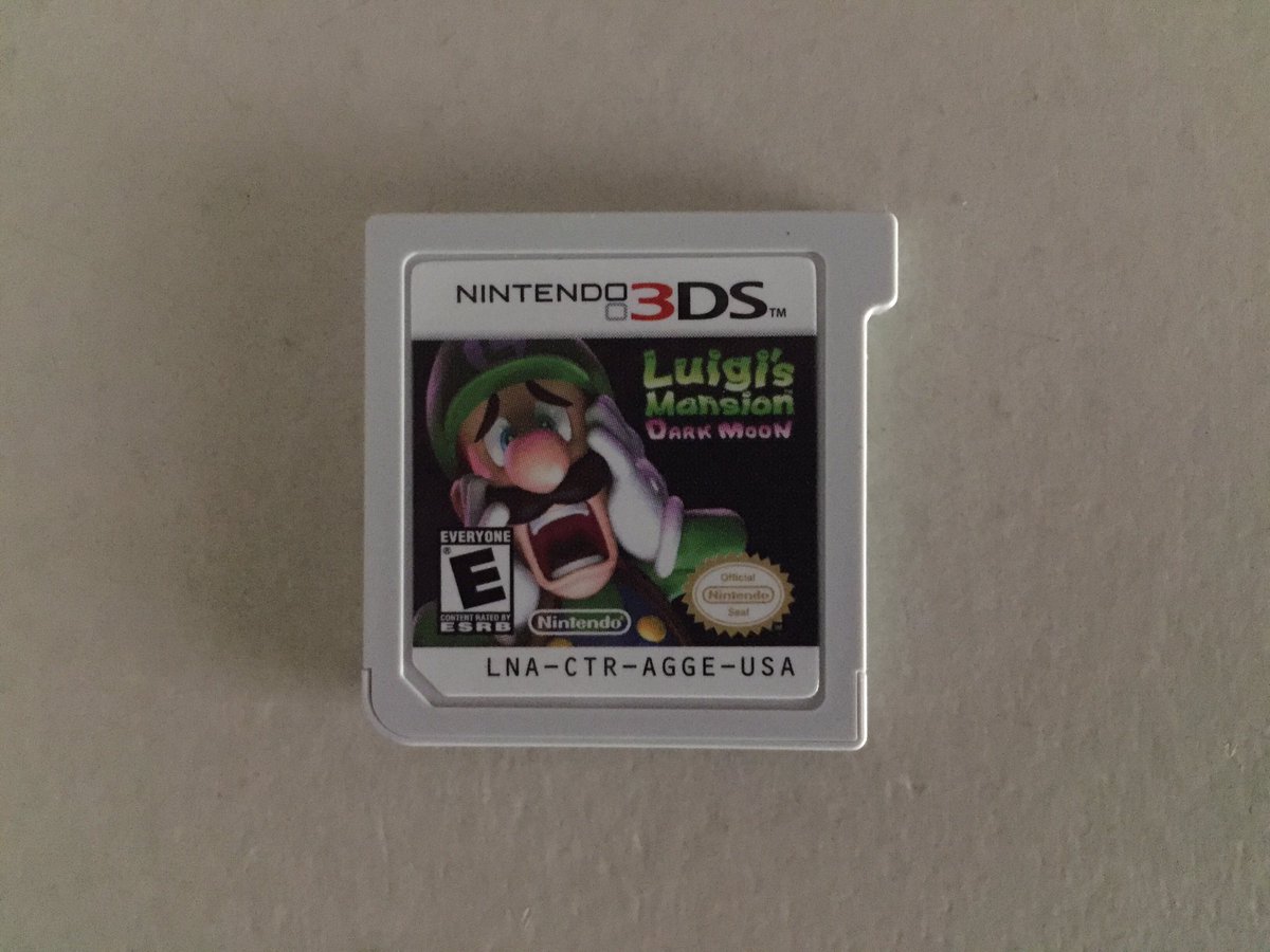 luigi's mansion 3 game card