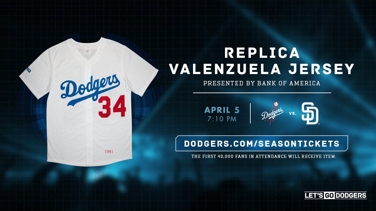 Los Angeles Dodgers on X: The first 40K in attendance on 4/5 get