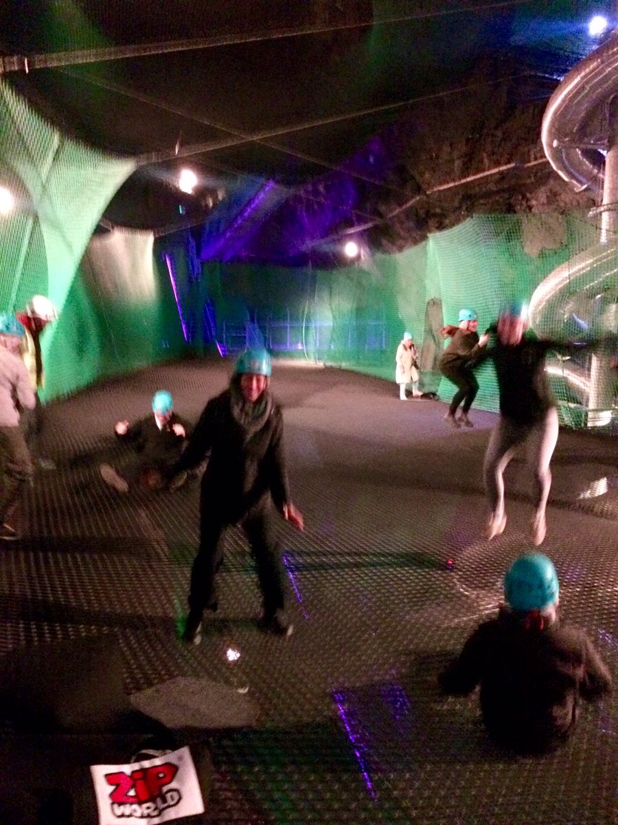 VisitBritainPR's tweet image. So much fun @ZipworldUK bouncing on one of their 11 unique adventures in the heart of @visitwales #FindYourEpic  #OMGB