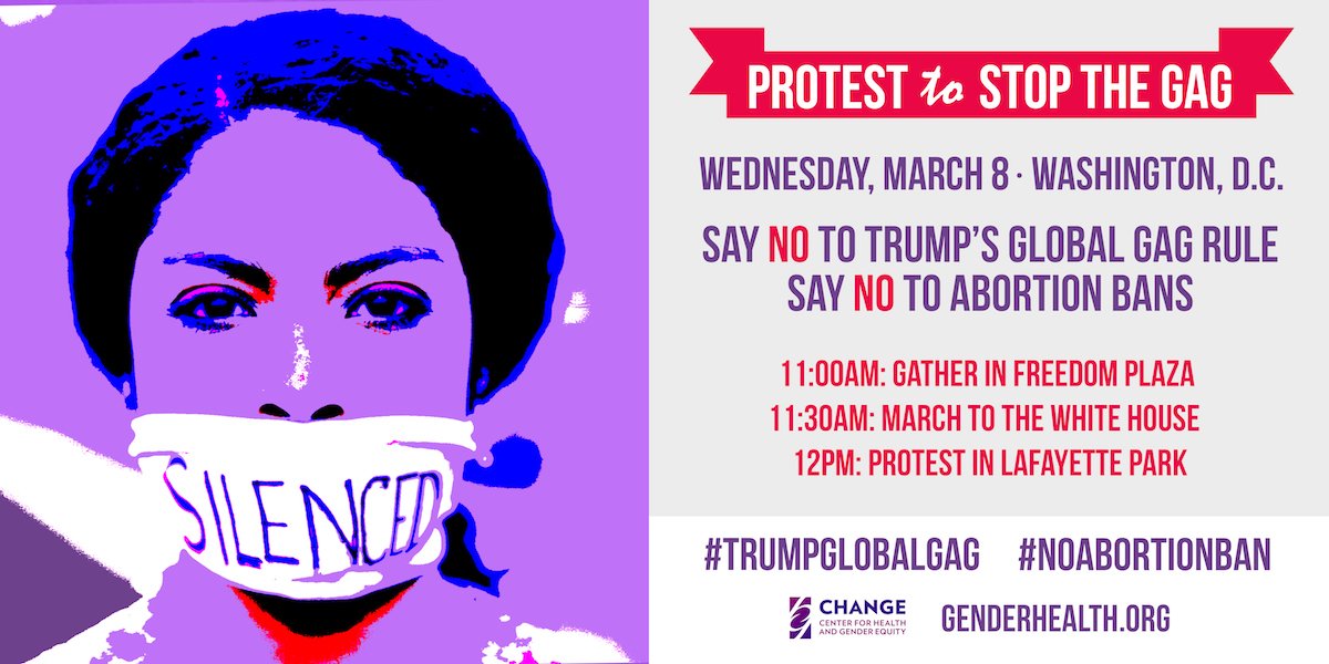 RCRChoice's tweet photo. Our faith voices strengthen the march going on now! @Catholic4Choice, @MAWPF15, @NCJW #TrumpGlobalGag  #NoAbortionBan https://t.co/cObW9BbX3c