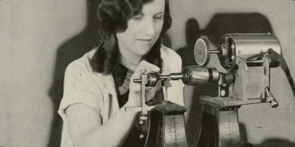 Happy #InternationalWomensDay! Celebrate #WomensHistoryMonth with a #throwback of tools being tested at a <a href="/blackanddecker/">BLACK+DECKER</a> plant. #WCW