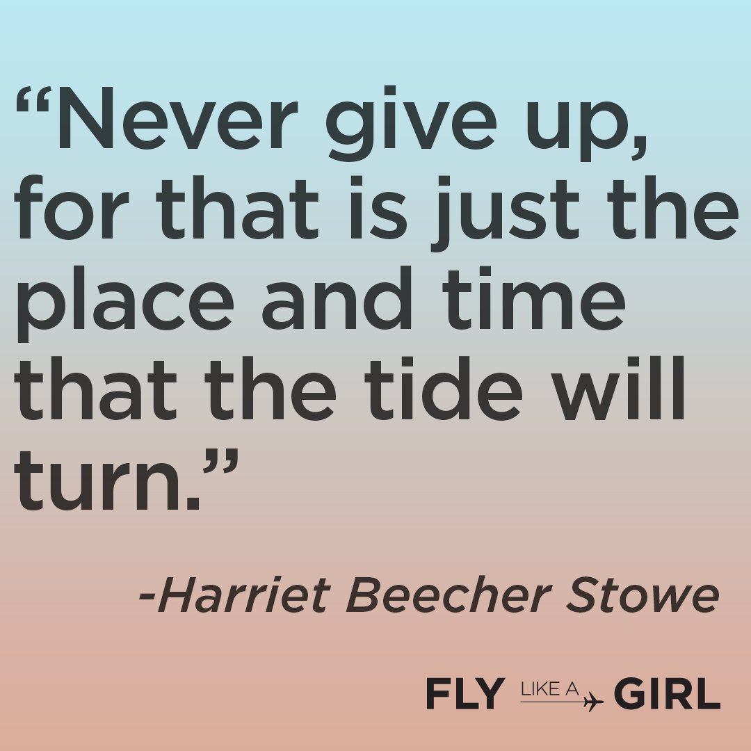 Fly Like A Girl tweet media