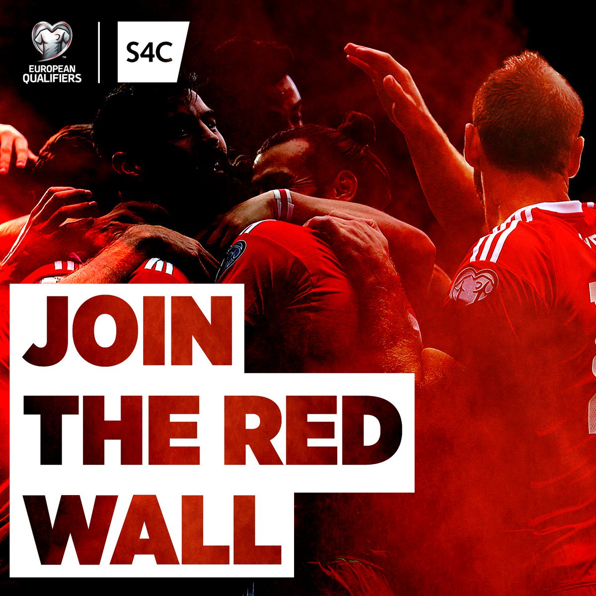 Time to celebrate! S4C will show Wales’ remaining World Cup qualifiers LIVE!

#TogetherStronger