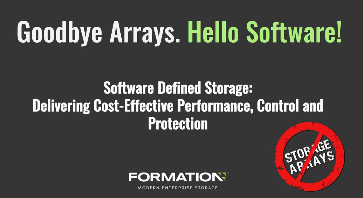 Hey <a href="/NetApp/">NetApp</a> users check out what #FormationOne has to offer #Flash #HyperScale #HybridCloud #SDS <a href="/CRN/">CRN</a> hubs.ly/H06qpcn0