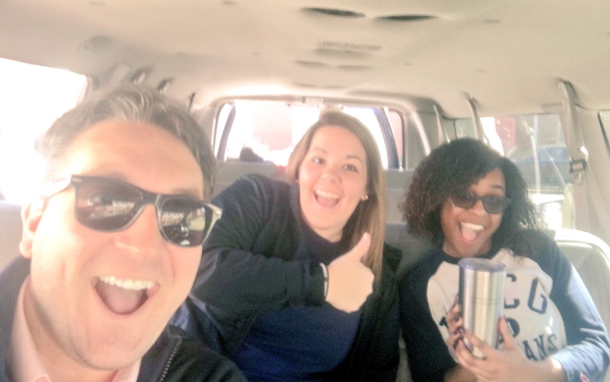 UNCG HRLrecruitment team on our way to <a href="/TPE2017/">TPE 2017/2018</a> in San Antonio!  Can't wait to connect with current and future Housing colleagues!