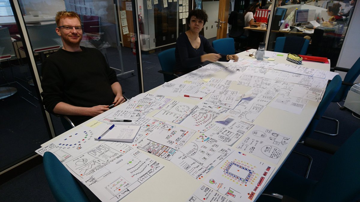 public_i's tweet photo. We're always looking to improve things at Public-i. Here's Gavin and Jayde deep in the SpaceManager design process. https://t.co/y4govNzMdy