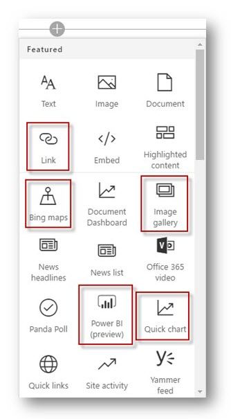 SharePoint's tweet photo. Check out this list of recently released web parts that can be used on a modern team site home page! https://t.co/0uc3ox8iOX #SharePoint https://t.co/BcImqofJHJ