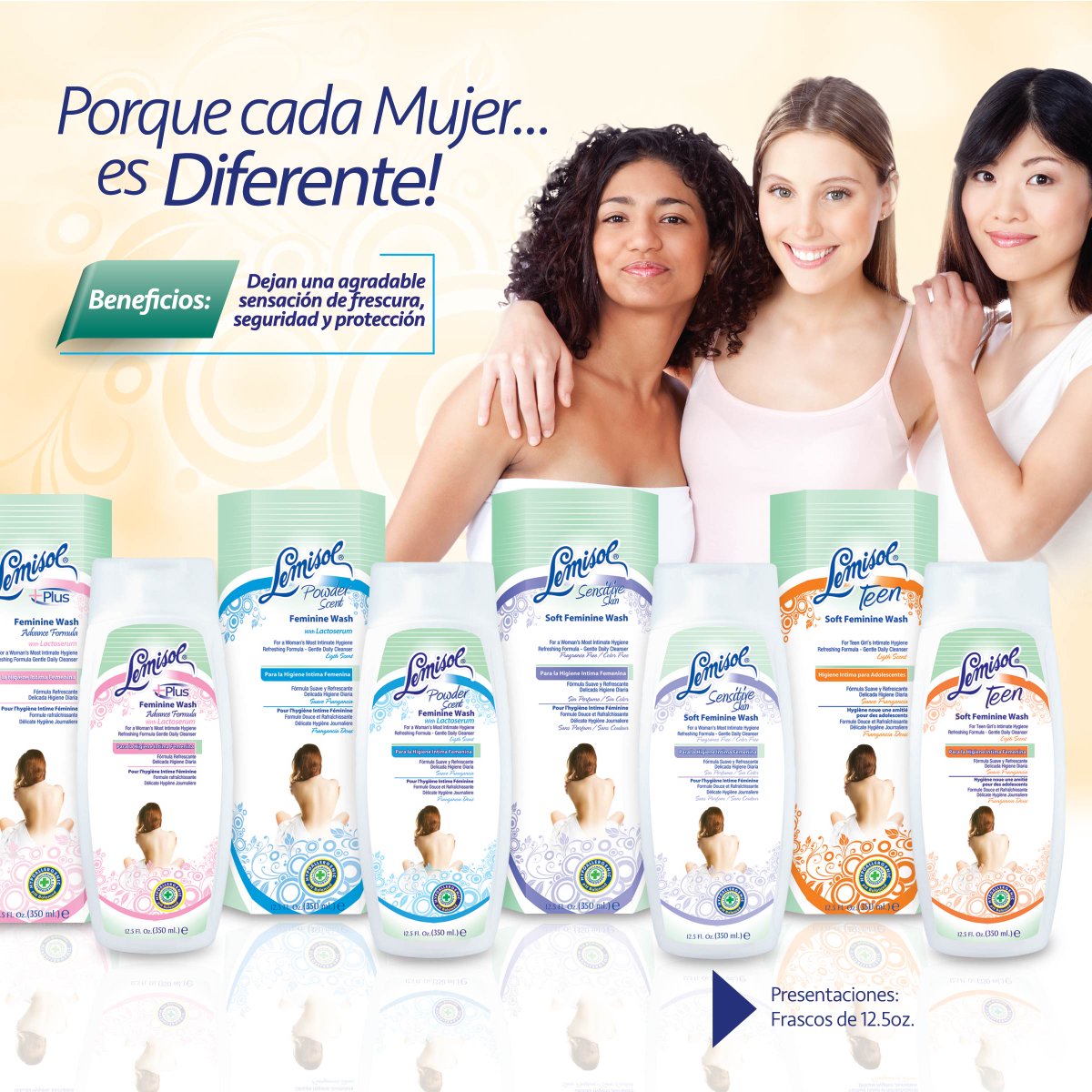 MyLemisol's tweet photo. Por más de 30 años brindando el cuidado femenino dejando satisfacción en millones de mujeres con nuestros productos. #FelizDiaDeLaMujer https://t.co/85OmnZAhm4