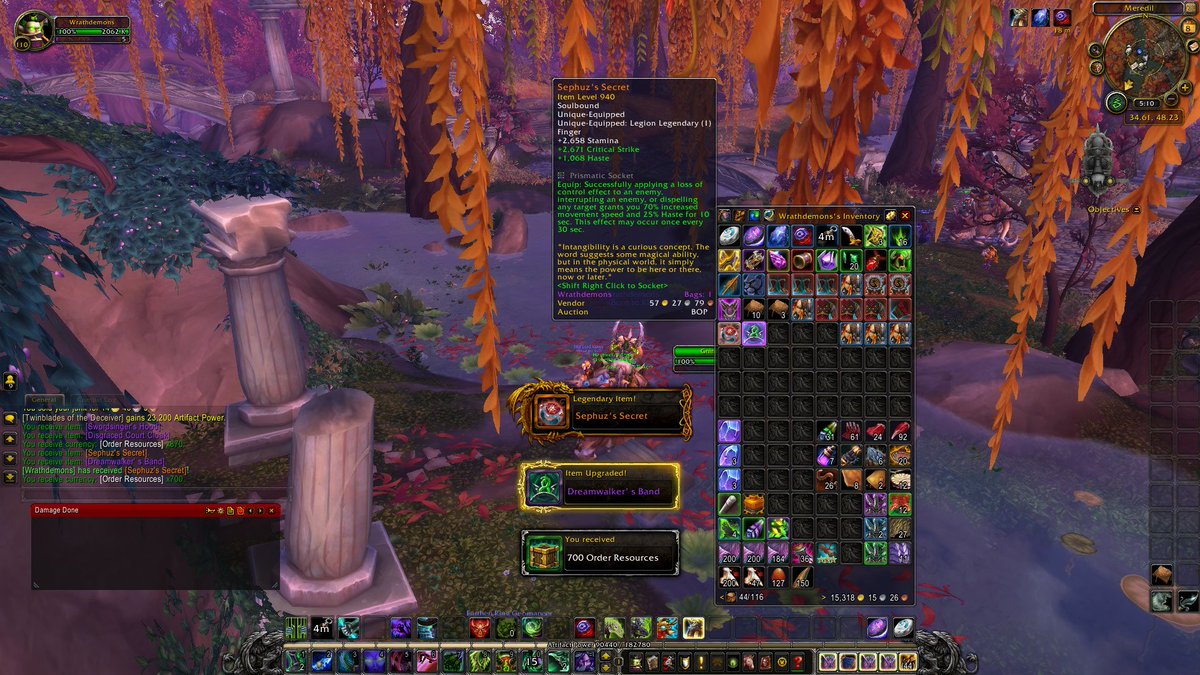 EXPEXSUS's tweet photo. AFTER 22 HOURS PLAYING AS #DEMONHUNTER #worldofwarcraft #thatluck #OMFG #blizzard thx so much RNG https://t.co/zY4moSThKv