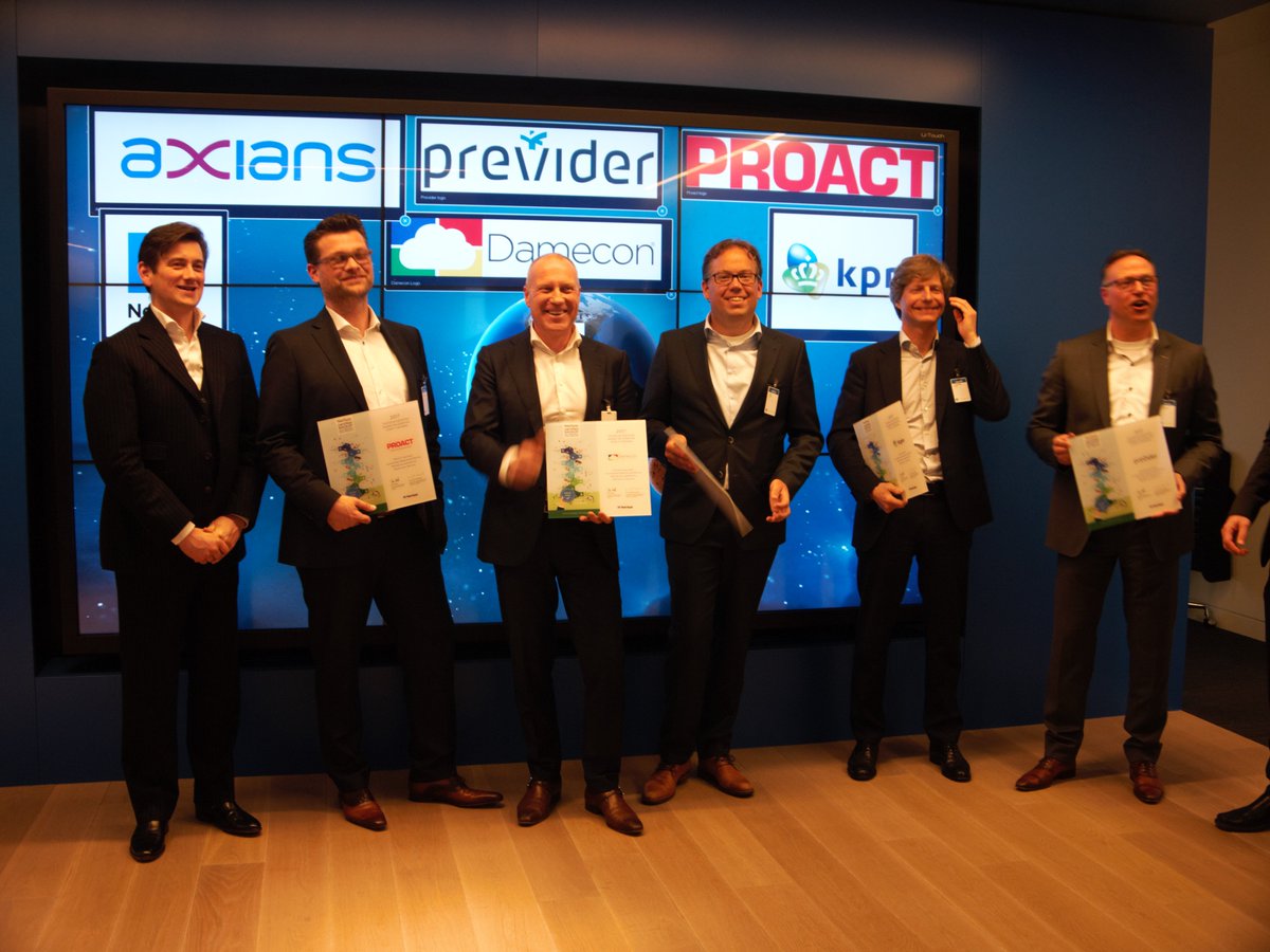 We hebben officieel ons #NetApp  BaaS programma afgetrapt met pers en partners! <a href="/previder/">Previder</a> @DameconBV <a href="/AxiansNL/">Axians NL</a> <a href="/Proact_nl/">Proact Nederland</a> <a href="/KPN/">KPN</a>
