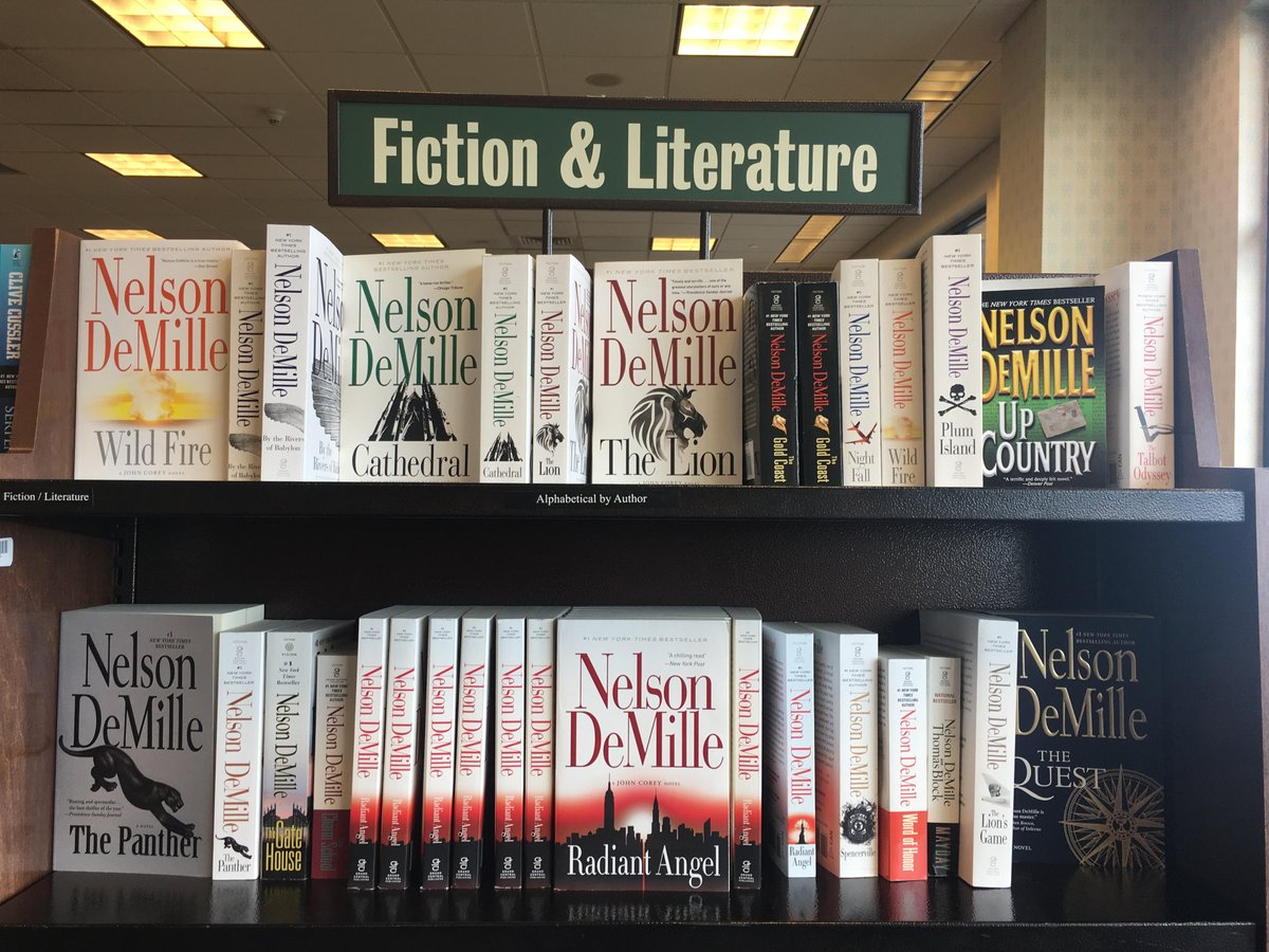 Nelson Demille On Twitter I Was Shopping At My Local Barnes