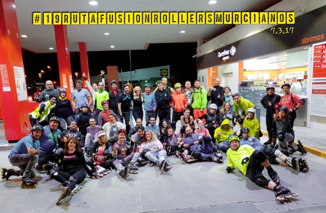 Eva__Murcia's tweet photo. Rutica de anoche #Murcia #patines #19 #RutaFusionRollersMurcianos https://t.co/iXCnmsIbMN