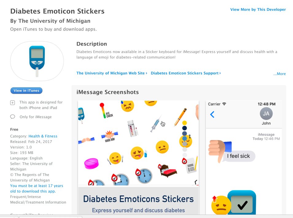 joyclee's tweet image. Download the Diabetes Emoticons 
buff.ly/2mBGBIv
Courtesy of @healthbyus
#2017DDC!