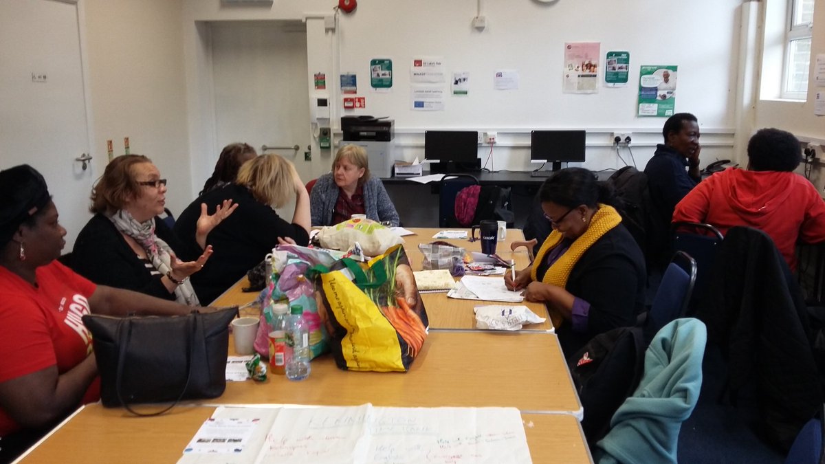 Time4Lambeth's tweet photo. @StLukesHub #timebank hub going strong! Come along tomorrow from 12.30-2.30 to #skillshare, join in with #community &amp; find out more! #ABCD https://t.co/BVCl2njsZT